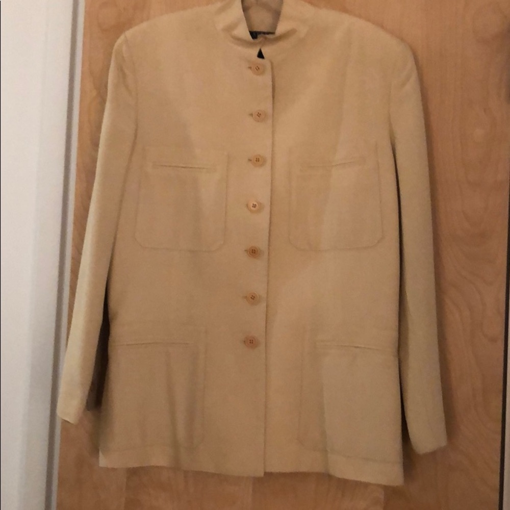 Ralph Lauren Silk Tussar Jacket- Never Worn